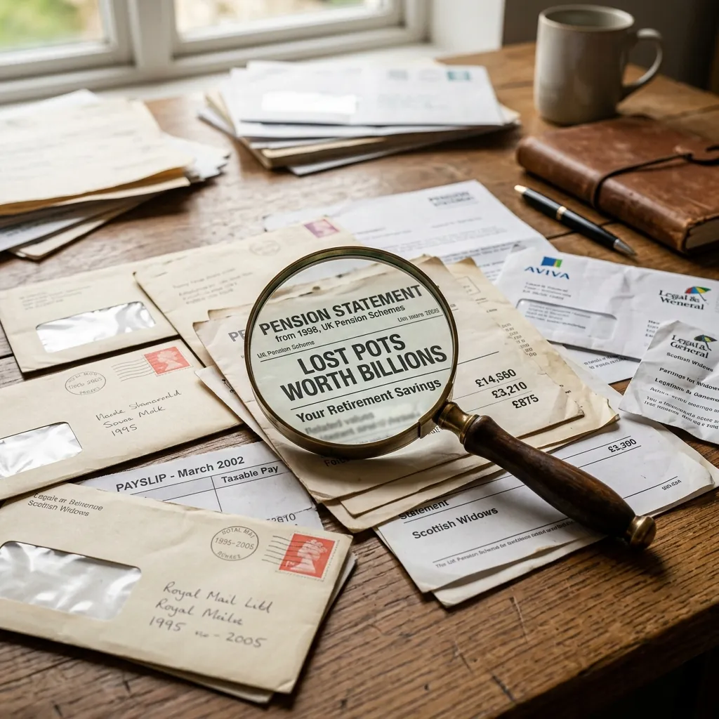Lost pension pots